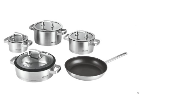 AMCOOK Topfset Senna S9 Plus 9-teilig 